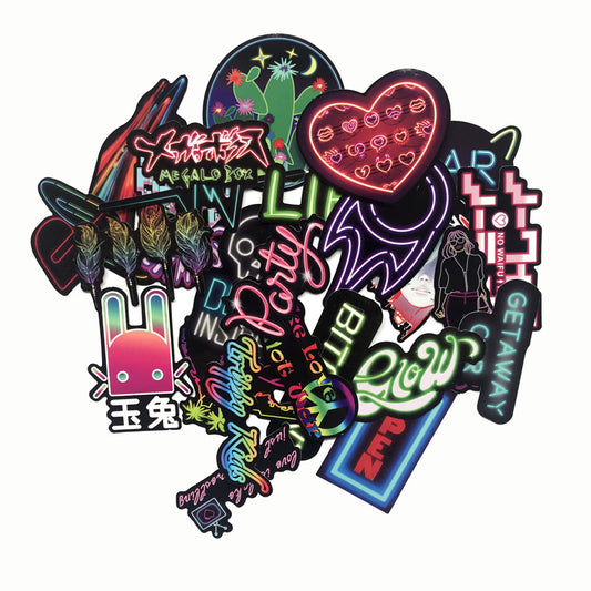 Harajuku Color Neon LED Sticker