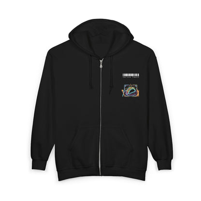 Cyberpunk taco shop Zip Hoodie