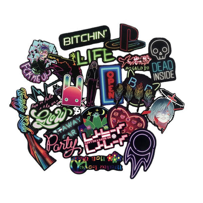 Harajuku Color Neon LED Sticker