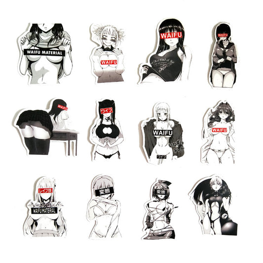 Japanese sexy beauty stickers
