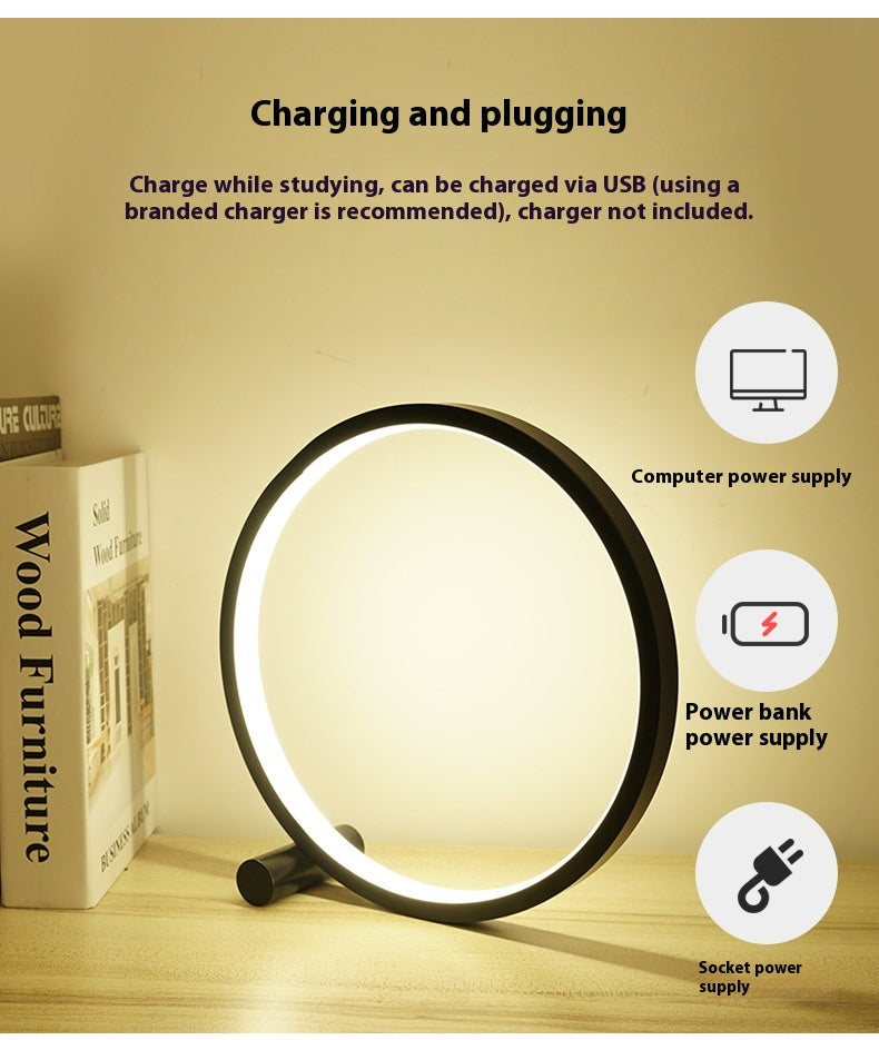 Round Table Lamp USB