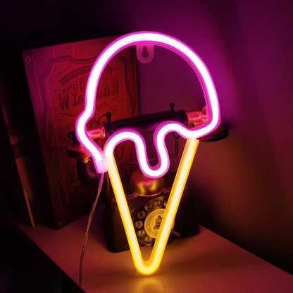 Ice Cream Neon