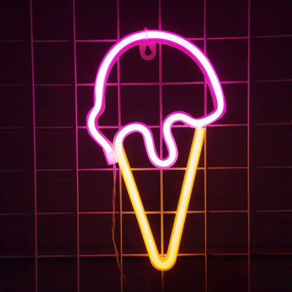 Ice Cream Neon