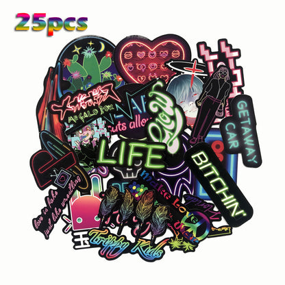 Harajuku Color Neon LED Sticker